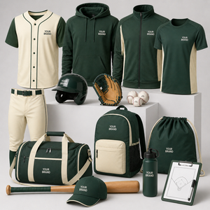 Custom Team Apparel Bundle T-shirts Caps Hoodies Gloves Water Bottle <b>Bat</b> Backpack For Event Marketing And Corporate Branding - Product Image 2