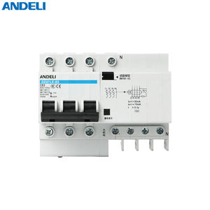 ANDELI disjuntores disjuntores mcb DZ47LE-63 3P + N portátil - Product Image 5