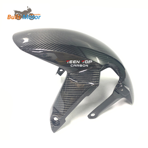 Pour <span class=keywords><strong>Honda</strong></span> <span class=keywords><strong>CB650F</strong></span> / CBR650F garde-boue avant en fibre de carbone 2014 2015 2016 2017 2018 2019 2020 2021 2014 + - Product Image 4