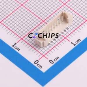 HCZZ0015G-8 Wire-to-Board Pin Header SMD,P=1.25mm Connector 1x8P 1.25mm Vertical Mount PicoBlade (MX 1.25) - Product Image 1