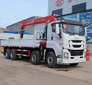 I Su Zu Giga 8*4 Grúa telescópica montada en camión Camión de elevación <span class=keywords><strong>20</strong></span> toneladas Grúa de cable montada en camión - Product Image 3