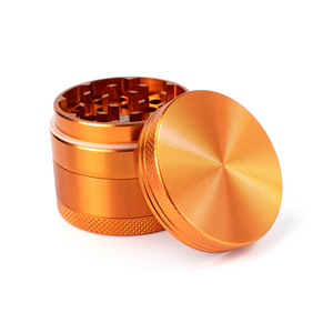 Crusher OEM ODM Wholesale UV Laser 2.5'' Inch Laser Custom Logo 63mm 4 Piece Aluminum Alloy <b>Herb</b> <b>Grinder</b> Spice Tobacco <b>Grinder</b> - Product Image 5