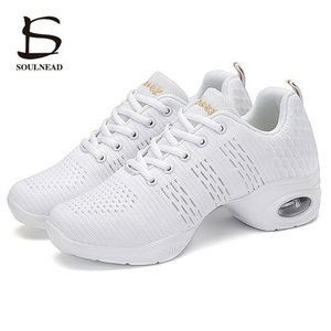 Scarpe da ballo in Mesh da <span class=keywords><strong>donna</strong></span> con vendita calda moderna <span class=keywords><strong>Jazz</strong></span> scarpe da ballo moderne - Product Image 3