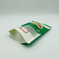 Sacs Doypack Personnalisés avec Fenêtre, en Film Stratifié de Qualité Alimentaire, Refermables, Durables, à Fermeture Éclair, pour Emballage en Usine