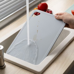 Bpa-miễn phí máy rửa chén an toàn thớt cho nhà bếp thiết lập thương mại nhựa thớt <span class=keywords><strong>Board</strong></span> với grip xử lý - Product Image 5