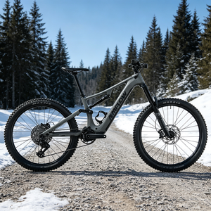Bicicleta Eléctrica de Montaña Amflow PR con Suspensión Completa, Motor Avinox de Transmisión Media, Largo Alcance, Todoterreno, para <span class=keywords><strong>Enduro</strong></span> - Product Image 1