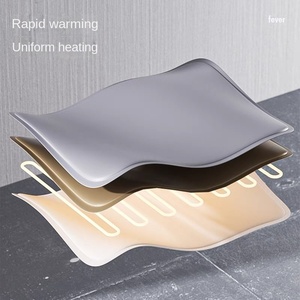 Luxury Electric <strong>Heated</strong> Small/Medium <strong>Dog</strong> <strong>Kennel</strong> All Seasons Pet Bed Removable Washable Cover Solid Cloth Winter Warm Carton - Product Image 4