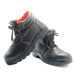 Breathable Tpu Fashion Security Steel Toe Work Men Women Leather Safety Shoes