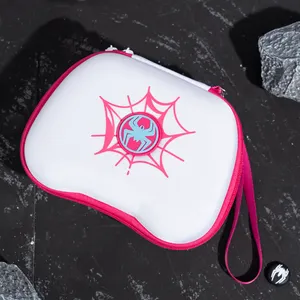 YOCORE casing pelindung ponsel Spider Man, casing ramping terbuat dari EVA untuk pengontrol PS5 dengan gratis dua topi pegangan jempol