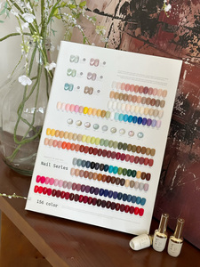 Set Grande di <span class=keywords><strong>Smalti</strong></span> Gel per Unghie, 156 Colori Popolari Quattro Stagioni, Colore Rosso Popolare Americano 2025, per Saloni di Bellezza - Product Image 4