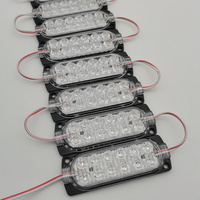 DC12V 24V 2W Doble fila 12 Leds Flash Truck Car Led Flasher Module para jeep