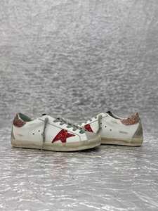 2026 New Casual Dirty Walking <b>Shoes</b> Breathable Genuine Leather Upper Golden Logo Engraved Star <b>Decorations</b> - Product Image 4