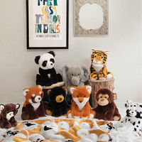 Fabricant de jouets en peluche personnalisés, figurines d'animaux en coton PP doux, adorables et apaisantes, idéales comme cadeaux de fête.