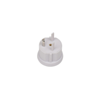 Adaptateur de mise à la terre Maxsharer, nouveau, pour l'Europe du Nord, l'UE, les États-Unis, le Danemark, prise PVC avec mise à la terre, 100V-250V