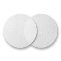 Disque de feutre industriel blanc en tissu non tissé, taille et épaisseur personnalisées, protection pour meubles et sols