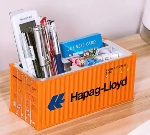 Aangepaste Desktop Container Model Organizer Nieuwe Pen Etui Doos Grote Capaciteit