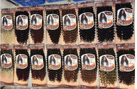Lot de 6 mèches synthétiques de 30 pouces pour tissage, extensions de cheveux synthétiques au crochet, boucles GOGO simples