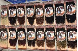 Extensiones de Cabello Sintético <span class=keywords><strong>GOGO</strong></span> de 30 Pulgadas, Paquetes de Cabello Sintético 6X para Tejer, Extensiones de Cabello de Fibra Sintética para Crochet, Rizado Individual - Product Image 3