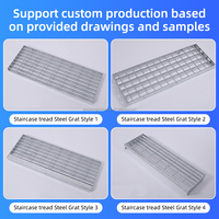 Grille en acier au carbone galvanisé pour extérieur, résistante, anti-corrosion, écologique, dimensions personnalisables pour le secteur maritime
