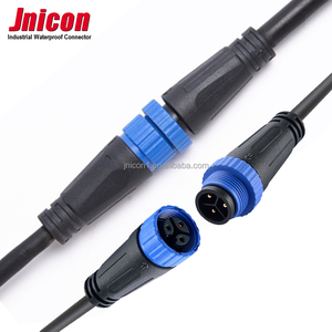 Jnicon M15 10A Male Female Screw Threaded Lock <strong>Connector</strong> 2 3 4 5 Pin IP68 Waterproof <strong>Connector</strong> for LED Light - Product Image 6