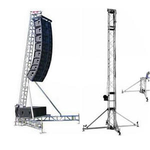 Tour de treillage professionnel en alliage d'aluminium pour enceintes Line Array, structure de treillage, rail de treillage, matériel de treillage - Product Image 4