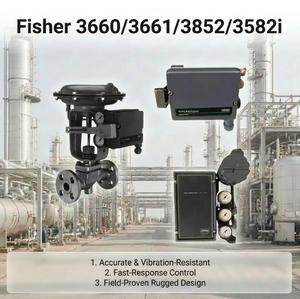 Emerson ฟิชเชอร์3660/3661/3852/3582i บอลล์วาล์วไฟฟ้า - Product Image 1