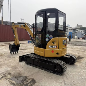 Prix réduit, mini-excavatrice Cat 303.5e de 3,5 tonnes, d'occasion, avec EPA/CE, faible nombre d'heures de fonctionnement, en stock, livraison rapide - Product Image 1