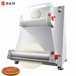 Kommerzielle elektrische Pizza teig walzen maschine, 16 12 Zoll automatische Pizza folien walzen form basis, die Press maschine zum Verkauf macht