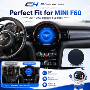 Radio para Auto Android 15 de 11.8 Pulgadas con CarPlay Inalámbrico y GPS para MINI Cooper F60 2017-2023, Sistema de Navegación Multimedia - Product Image 1