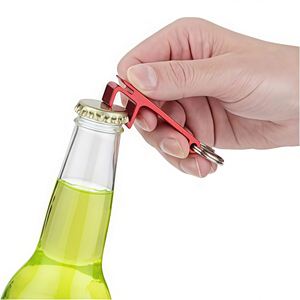 Llavero Abridor de Botellas Pequeño y Ligero con Logotipo Personalizado, Herramienta de Barra de Bolsillo, Soporte para Teléfono y Abridor de Latas para el Hogar, Campamentos y Fiestas - Product Image 2