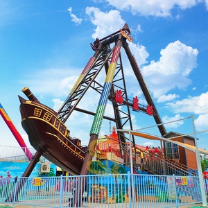 <span class=keywords><strong>Bateau</strong></span> pirate électrique commercial pour parc d'attractions, équipement de divertissement extérieur pour enfants pour aire de jeux - Product Image 3