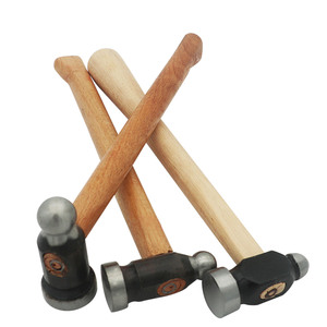 Martillo de Goma de Doble Cara Auble 0114 de 25 mm con Mango de Madera para Joyería y Artesanía en Madera - Product Image 5