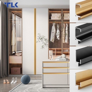 Kitchen Wardrobe Sliding <strong>Door</strong> Profile Handle Furniture Aluminium Channel Gola Profile Pull Handle - Product Image 5