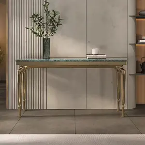 Italien Design Luxus Marmorplatte Konsolen tisch Hot Deals Möbel