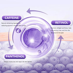 Crema <span class=keywords><strong>Contorno</strong></span> <span class=keywords><strong>Occhi</strong></span> al Retinolo per Uomo con Aminoacidi Riparazione Notturna - Texture Liscia, Effetto Lifting, Riduce Occhiaie - Product Image 5