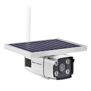 IP67防水i-CAM 1080PCCTVセキュリティデバイスPIRモーション検出ソーラーカメラwifi