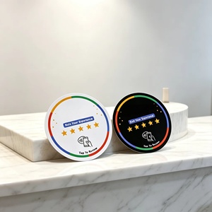 <span class=keywords><strong>Tarjeta</strong></span> de PVC Resistente al Agua/Al Aire Libre con Chip NFC 13.56MHz RFID N213/N216/N215 Programable por URL para Reseñas en Redes Sociales - Product Image 2