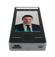 Nuevo interruptor PoE Sistema de control de acceso alimentado Tarjeta RFID Vena de La Palma y reconocimiento facial Tiempo DE ASISTENCIA Función de detección de movimiento