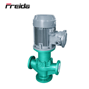 Pompe magnétique verticale de canalisation de <span class=keywords><strong>CQG</strong></span> Pompes chimiques de haute performance de polytétrafluoroéthylène de polyfluorure de vinylidène de FEP - Product Image 3