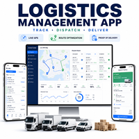 Solutions d'application de gestion logistique personnalisées pour iOS/Android, suivi GPS, gestion des expéditions, prise en charge multiplateforme, Internet