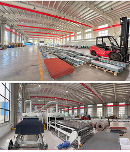 <span class=keywords><strong>Tuile</strong></span> de <span class=keywords><strong>toiture</strong></span> en métal revêtue de pierre, anti-décoloration, anti-moisissure, pour extérieur, à bord incliné - Product Image 6