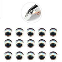 Yeux de leurre holographiques 3D Offre Spéciale 3mm-6mm yeux de leurre de pêche époxy auto-adhésifs