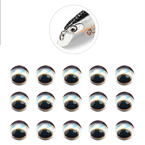 Yeux de leurre holographiques 3D Offre Spéciale 3mm-6mm yeux de leurre de pêche époxy auto-adhésifs - Product Image 4