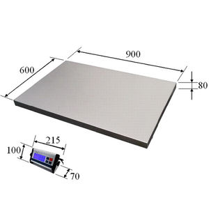 KD-AEC 900X600 इलेक्ट्रॉनिक पशु चिकित्सक पैमाने पर डिजिटल सुअर पशुधन पैमाने पशु वजन पैमाने KDAEC - Product Image 3