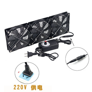 مروحة تبريد محورية 12 فولت بتيار مستمر بدون فرش من من من من من من من من من من من نوع x x x x 25 بوصة مبرد قوي عالي السرعة - Product Image 5