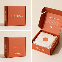 Emballage de bijoux en carton biodégradable imprimé sur mesure, emballage d'expédition par abonnement e-commerce, emballage d'expédition par courrier, boîte cadeau artisanale