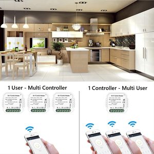 สวิตช์หรี่ไฟอัจฉริยะ Homcloud 2Ch แบบ Wi-Fi 230V ควบคุมผ่านแอพ ติดตั้งแบบฝัง - Product Image 3