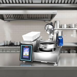 Machine à frire automatique de haute qualité pour la restauration commerciale, équipement de cuisson électrique rotatif pour riz frit, <span class=keywords><strong>robot</strong></span> de cuisine - Product Image 1