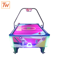 TOPWAY jeu amusant pliant Hot Flash ventilateur intérieur électronique électrique bureau Billard Et Table De Air Hockey
