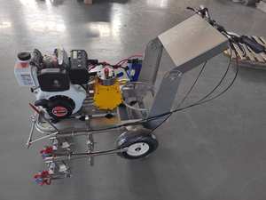 Máquina de marcado de pintura en frío sin aire de alta calidad, línea de carretera de empuje manual, <span class=keywords><strong>pintor</strong></span>, industria de la construcción, componente central del motor - Product Image 3